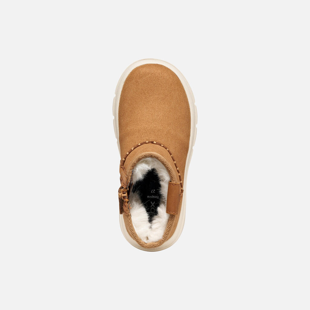 Bottines Fille WILLABOOM GIRL Cognac 7/7