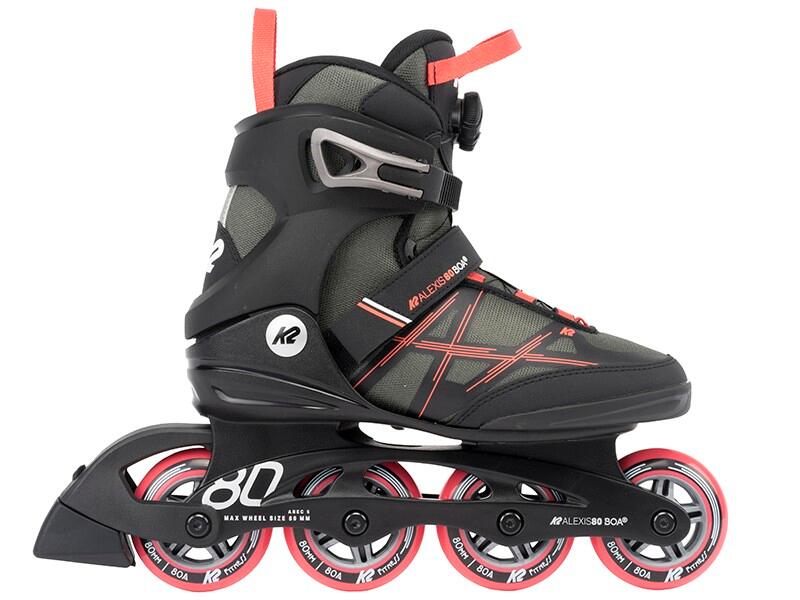 Rolki fitness damskie K2 Alexis 80 BOA 2022 2/3