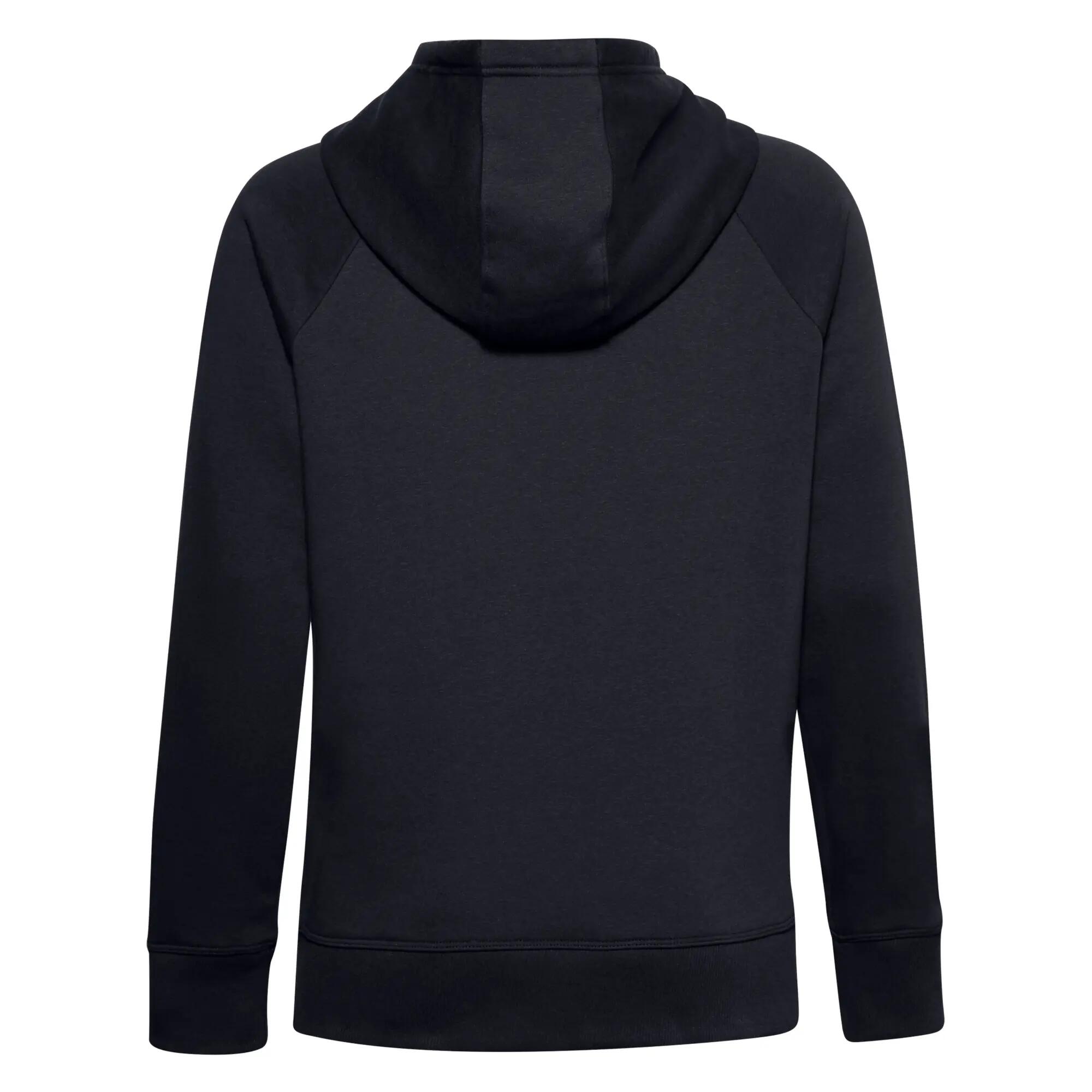 Felpa Con Cappuccio Donna Under Armour Rival Nero 4/7