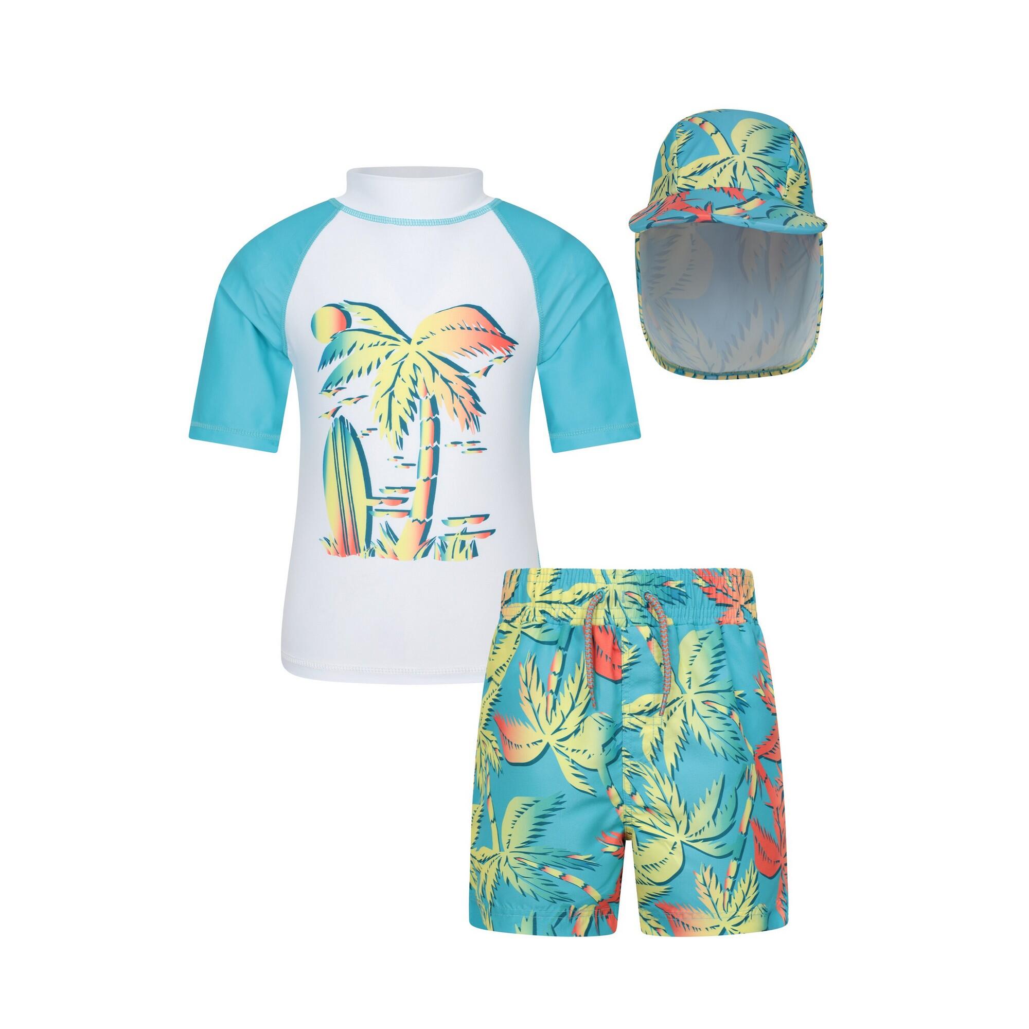Mountain Warehouse Childrens/Kids Rash Guard Set