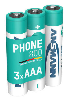 Micro AAA Akku 800 mAh Geringe Selbstentladung