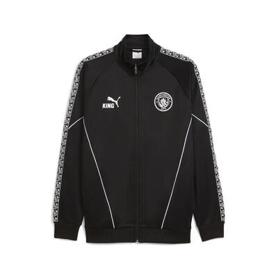 Chaqueta Manchester City KING Anthem Hombre PUMA Hyperlink Blue Pro Green