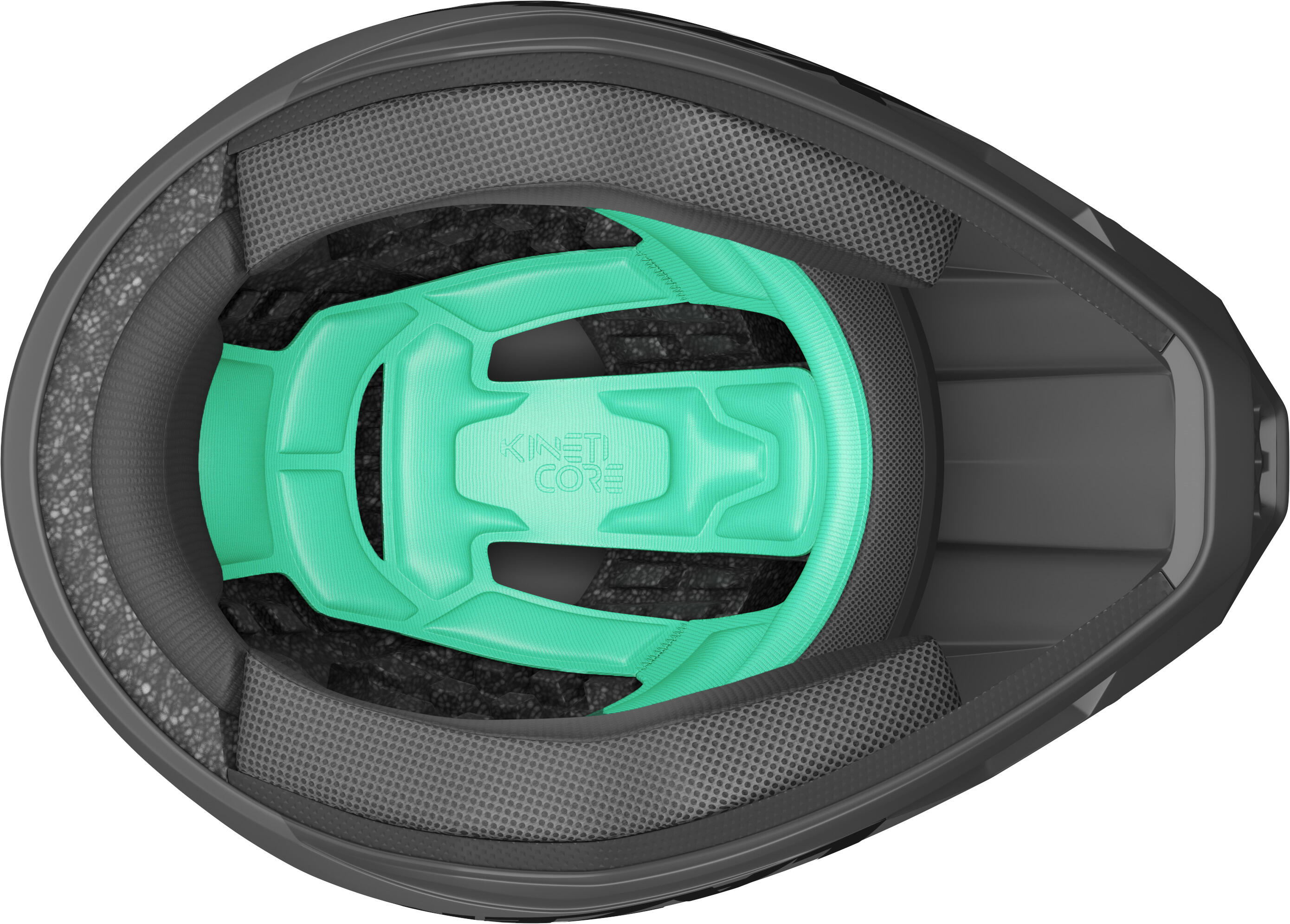 Casque intégral - Casque de vélo Chase KinetiCore, noir mat 2/6