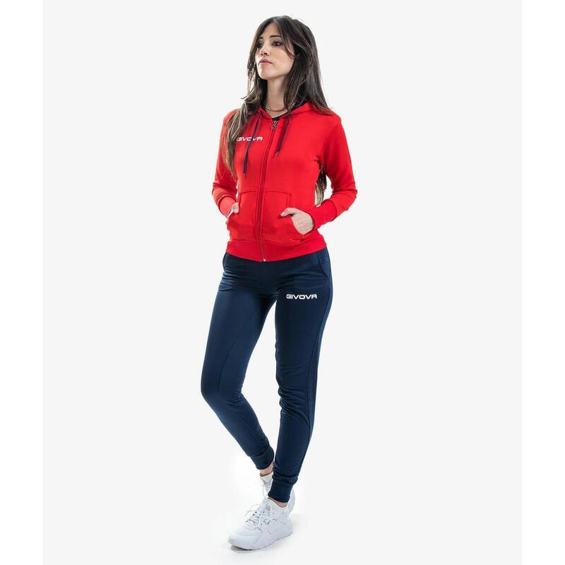 Trening dama,  Givova LADY, Rosu/Bleumarin, 2XL