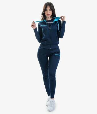 Givova Tuta Lady Trainingsanzug für Mädchen 4XS