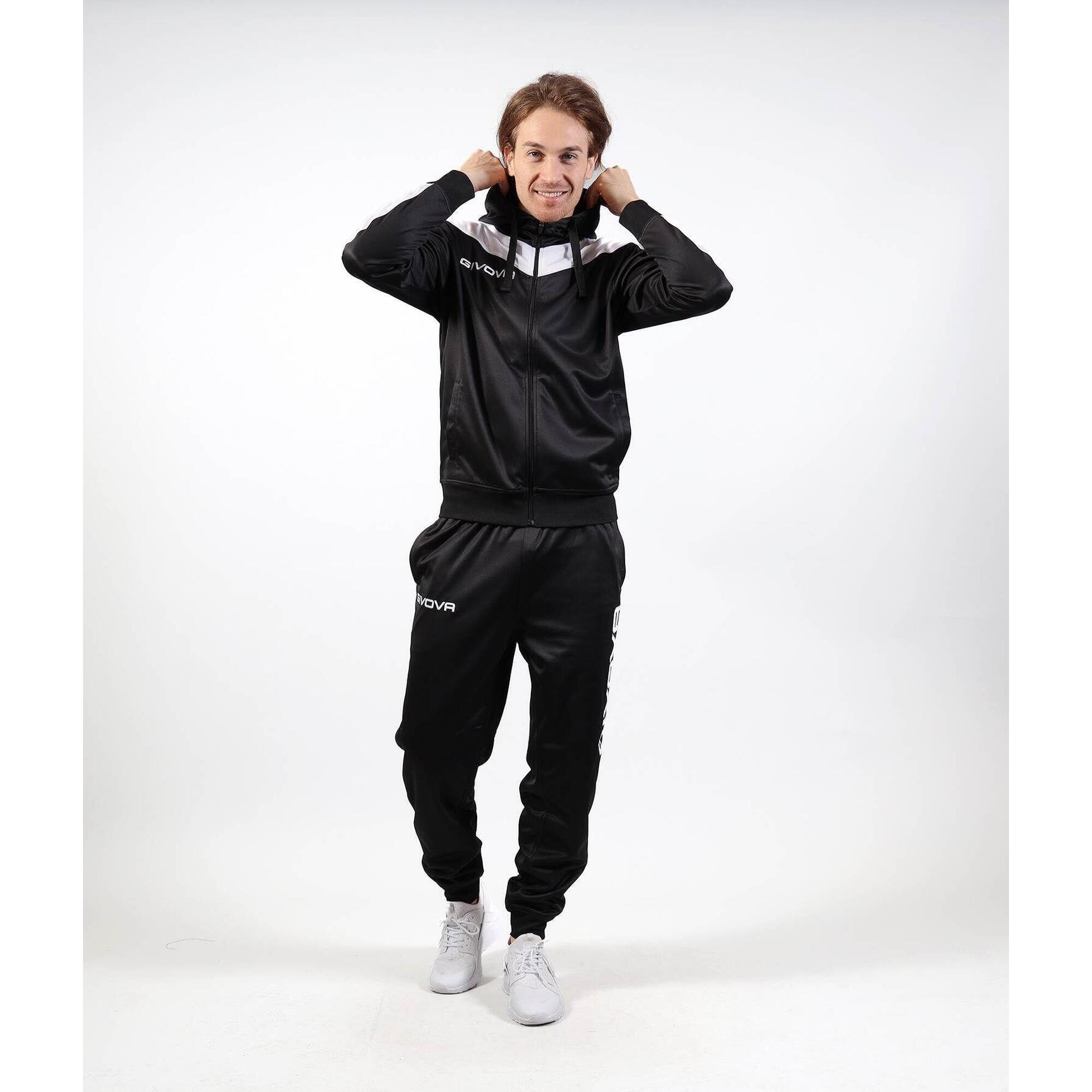 GIVOVA Tepláková souprava s kapucí z fleecu Givova Roma