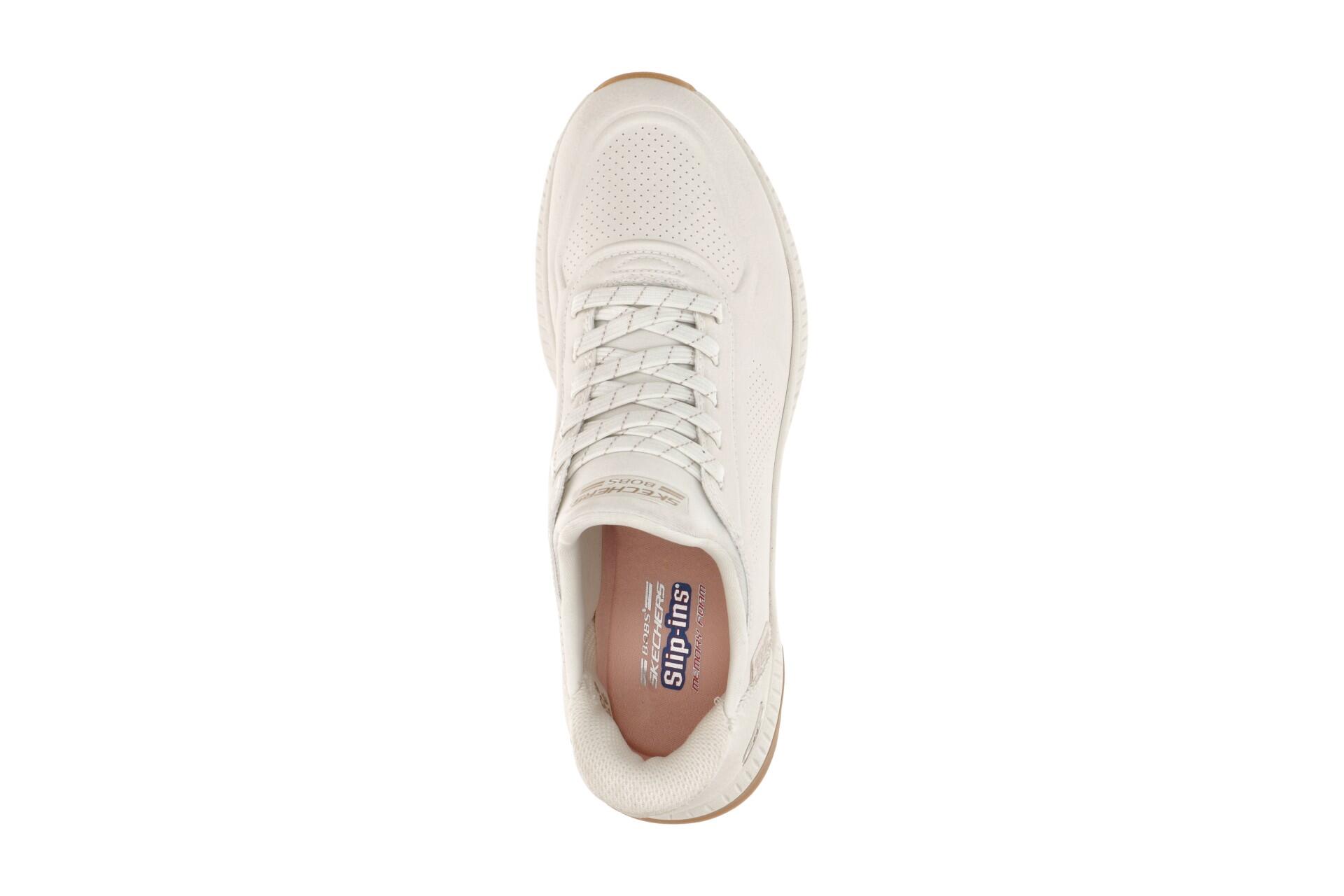 Zapatillas Mulher Skechers Bobs Squad 4 - Key Look Branco 6/7