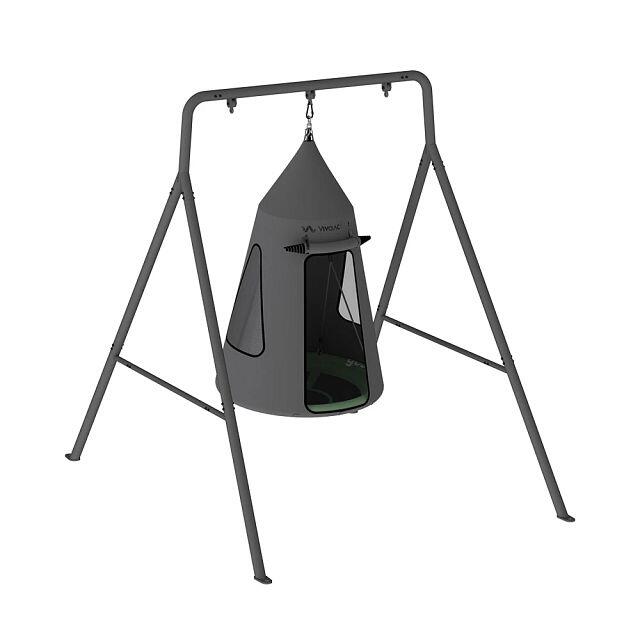 TitanFlex Swing Set with Saucer Tent Swing