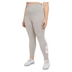 Legging Femme Long Nike Sportswear Essential DK Gris / Blanc