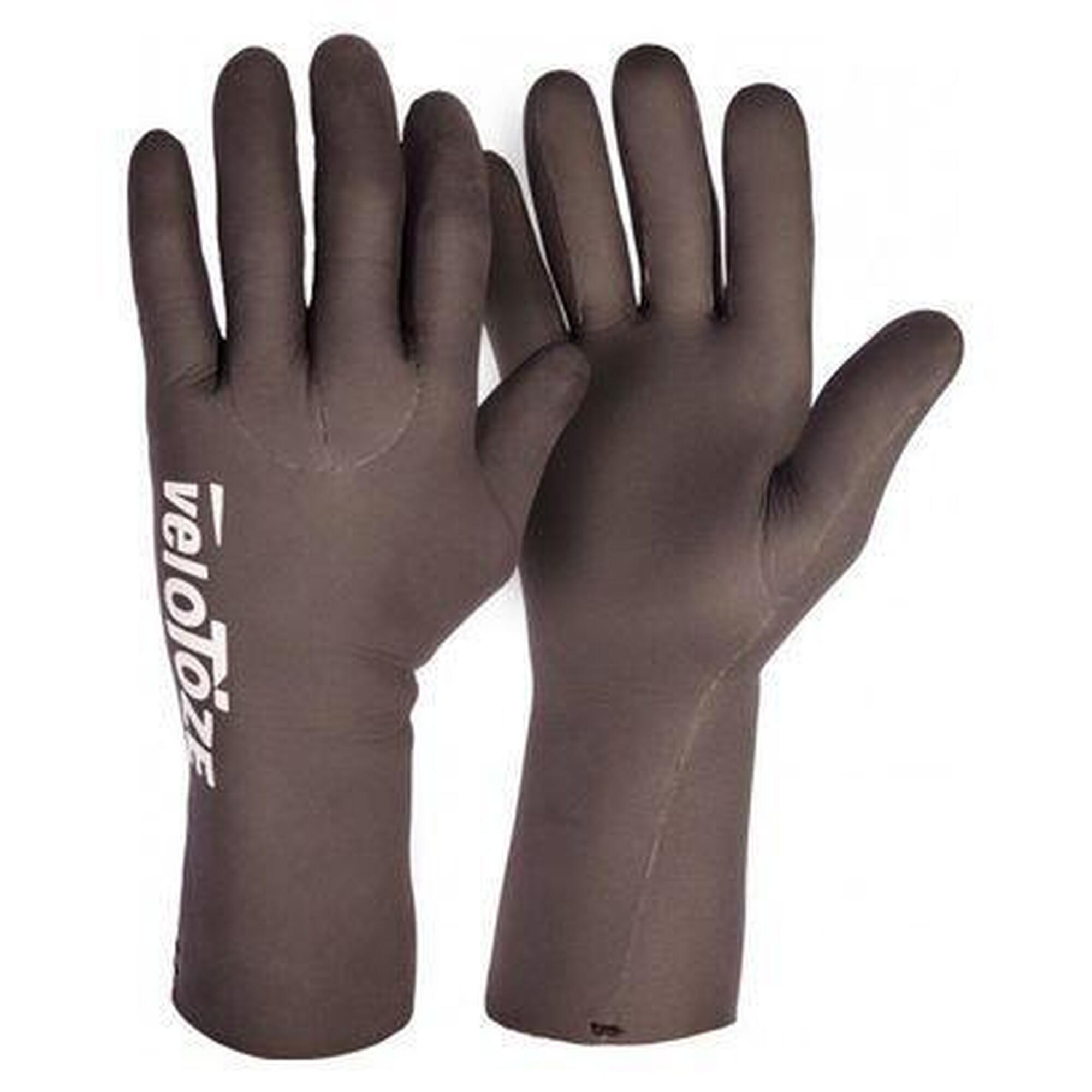 Velotoze - Gants Neoprene Velotoze T2 Noir - Gants - Noir - 38 S - Decathlon