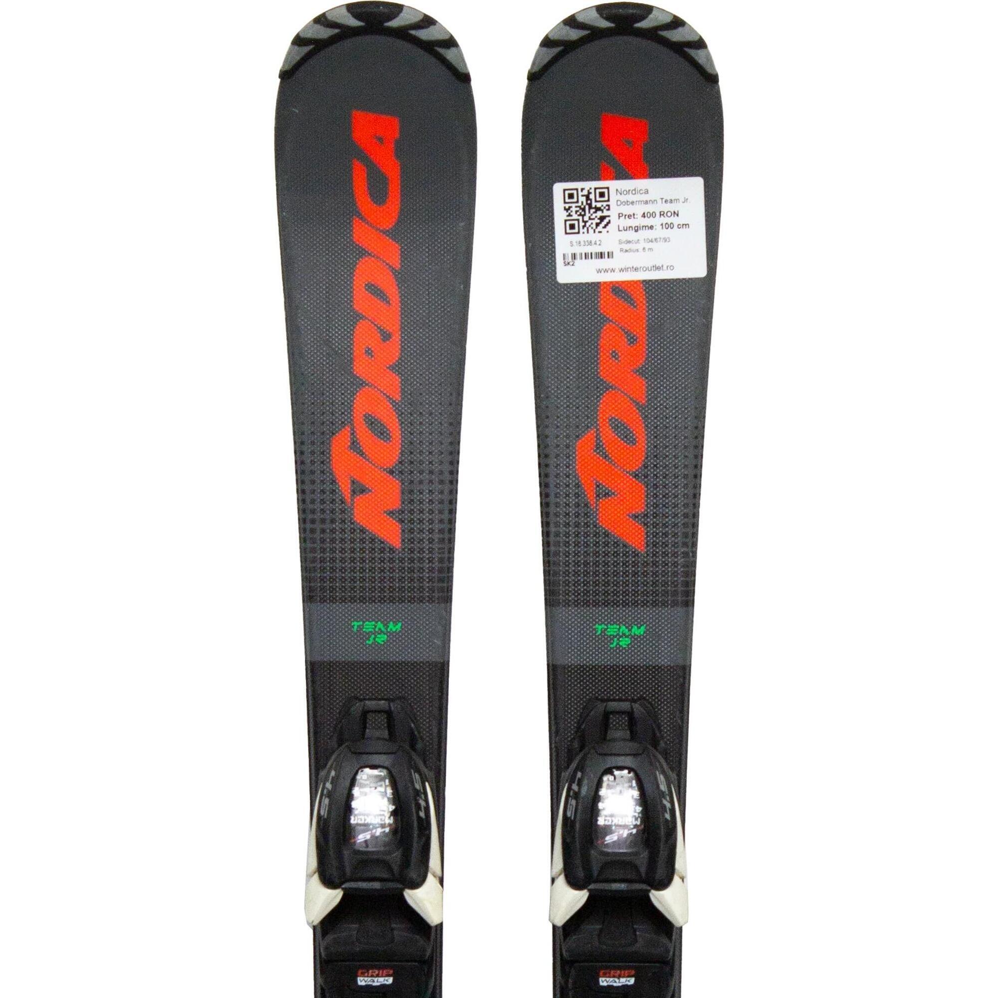 NORDICA 2ND LIFE - NORDICA Dobermann Team Jr., 120 cm, Velmi dobrý stav