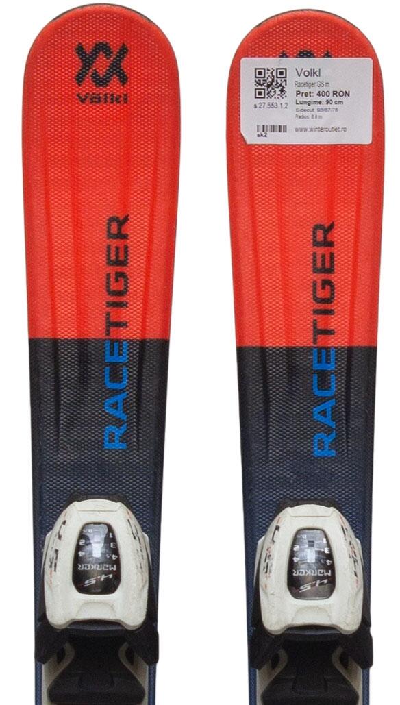 Skis d'occasion - VOLKL Racetiger Jr, 100 cm, Très bon état