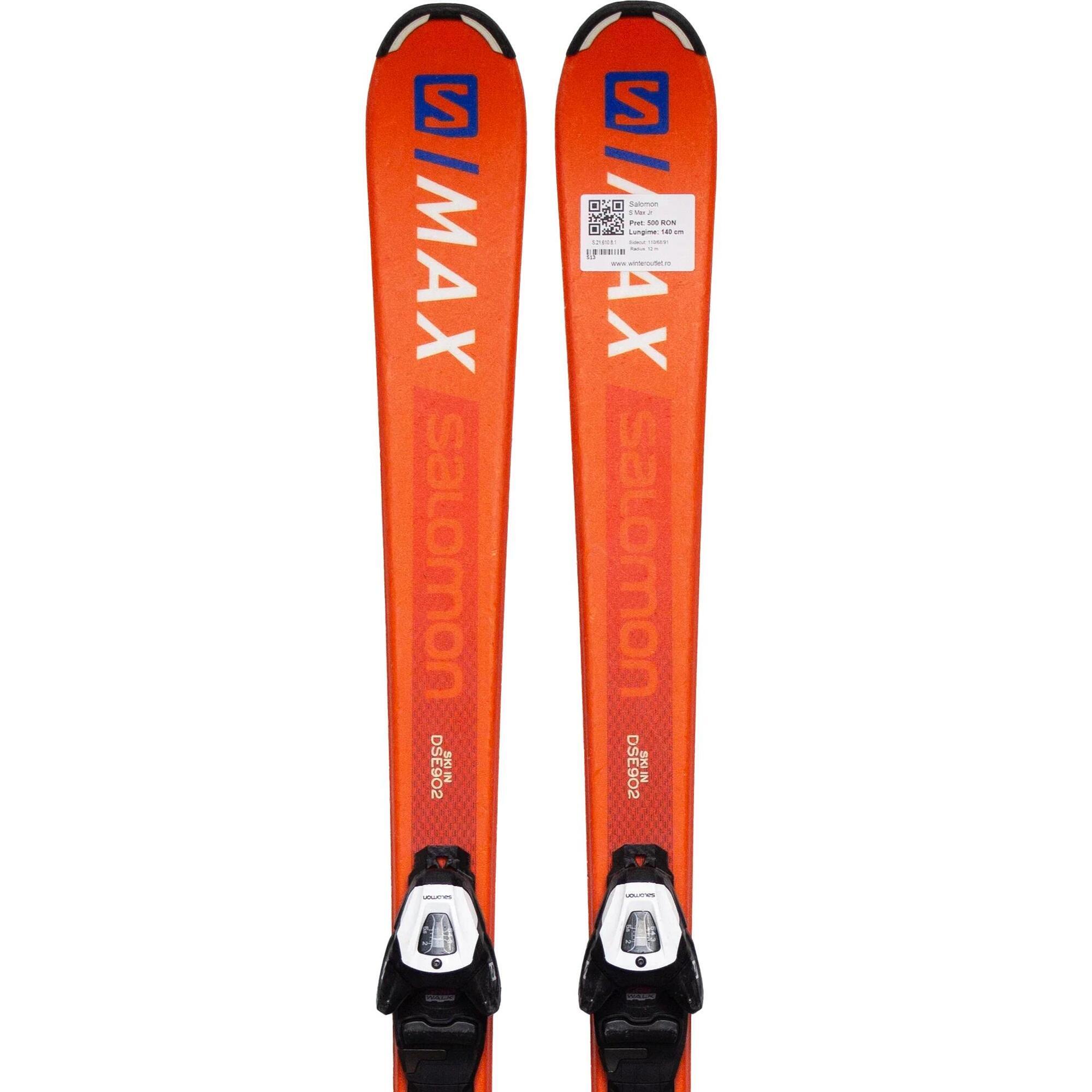 Second Life- Narty SALOMON S Max Jr, 110 cm- Stan bardzo dobry