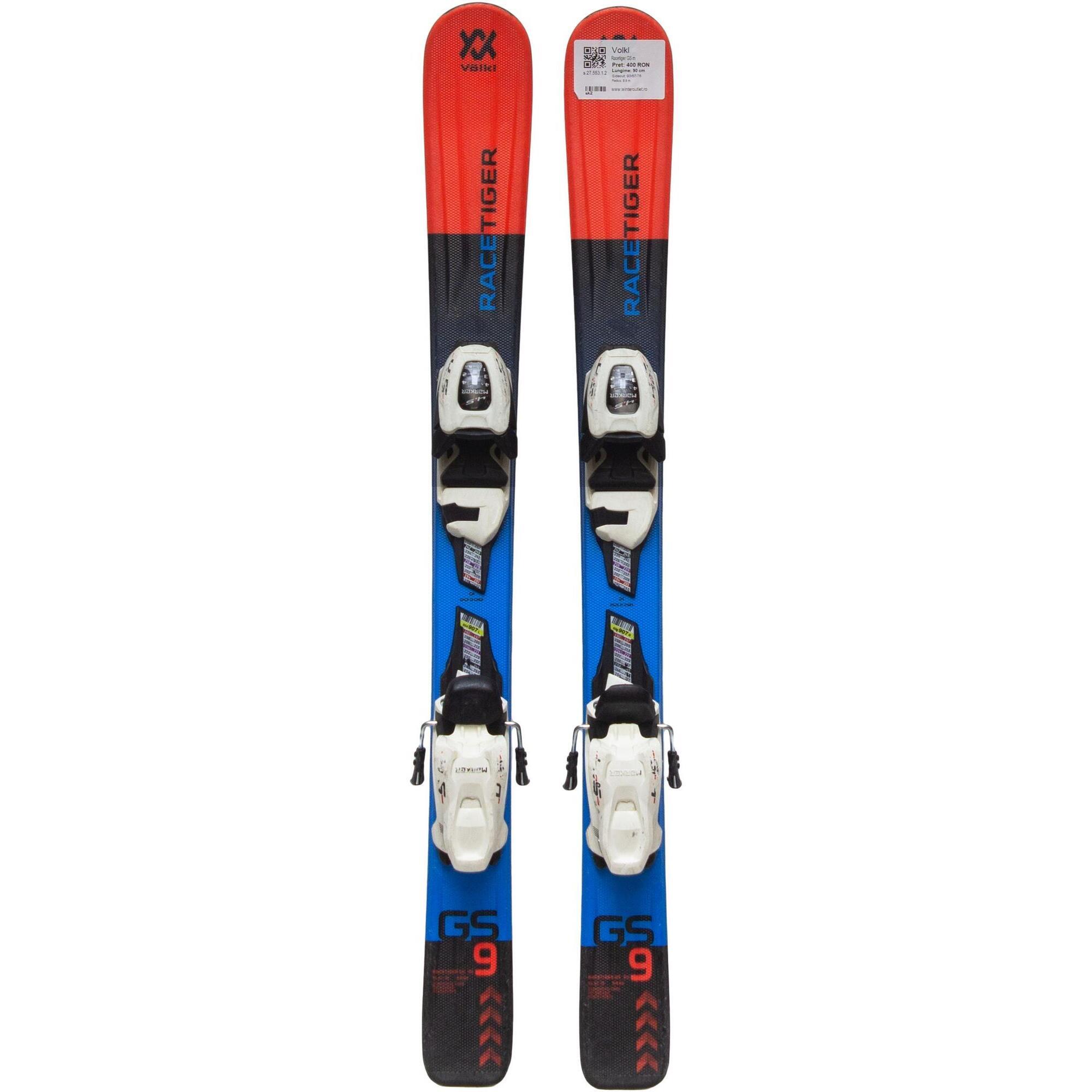 2ND LIFE - VOLKL Racetiger GS, 90 cm, Velmi dobrý stav