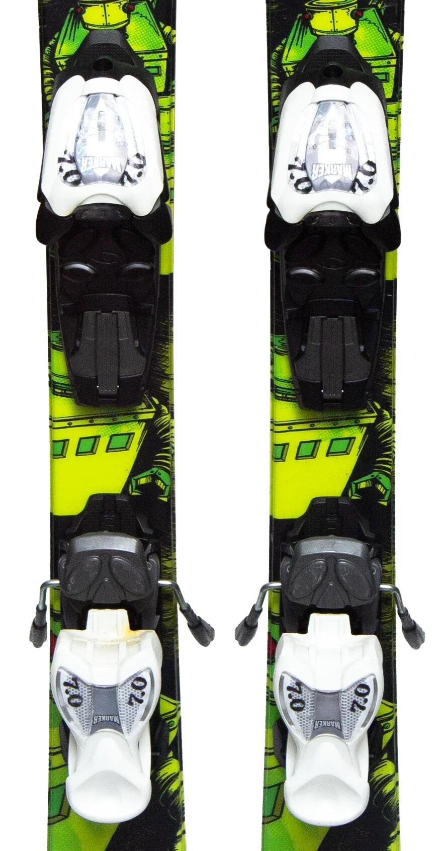 Skis d'occasion - K2 Juvy Freestyle, 119 cm, Très bon état 4/4