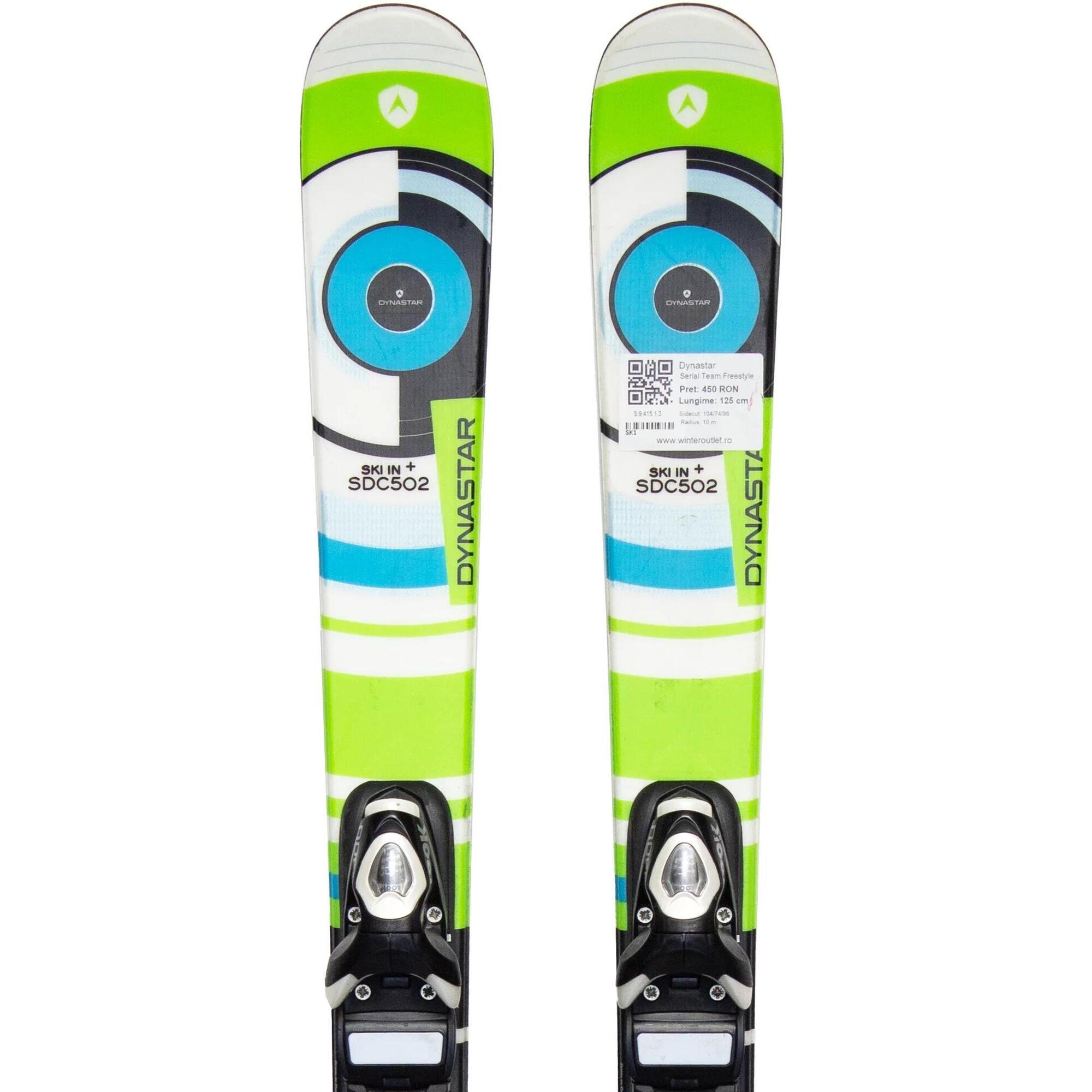 DYNASTAR 2ND LIFE - DYNASTAR Serial Team Freestyle, 135 cm, Velmi dobrý stav