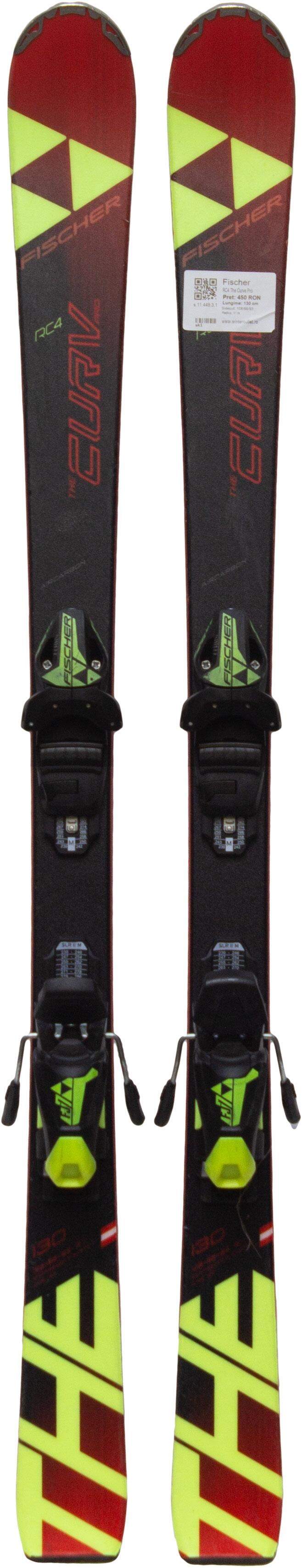 Skis d'occasion - FISCHER RC4 The Curve Pro, 130 cm, Bon état 2/4