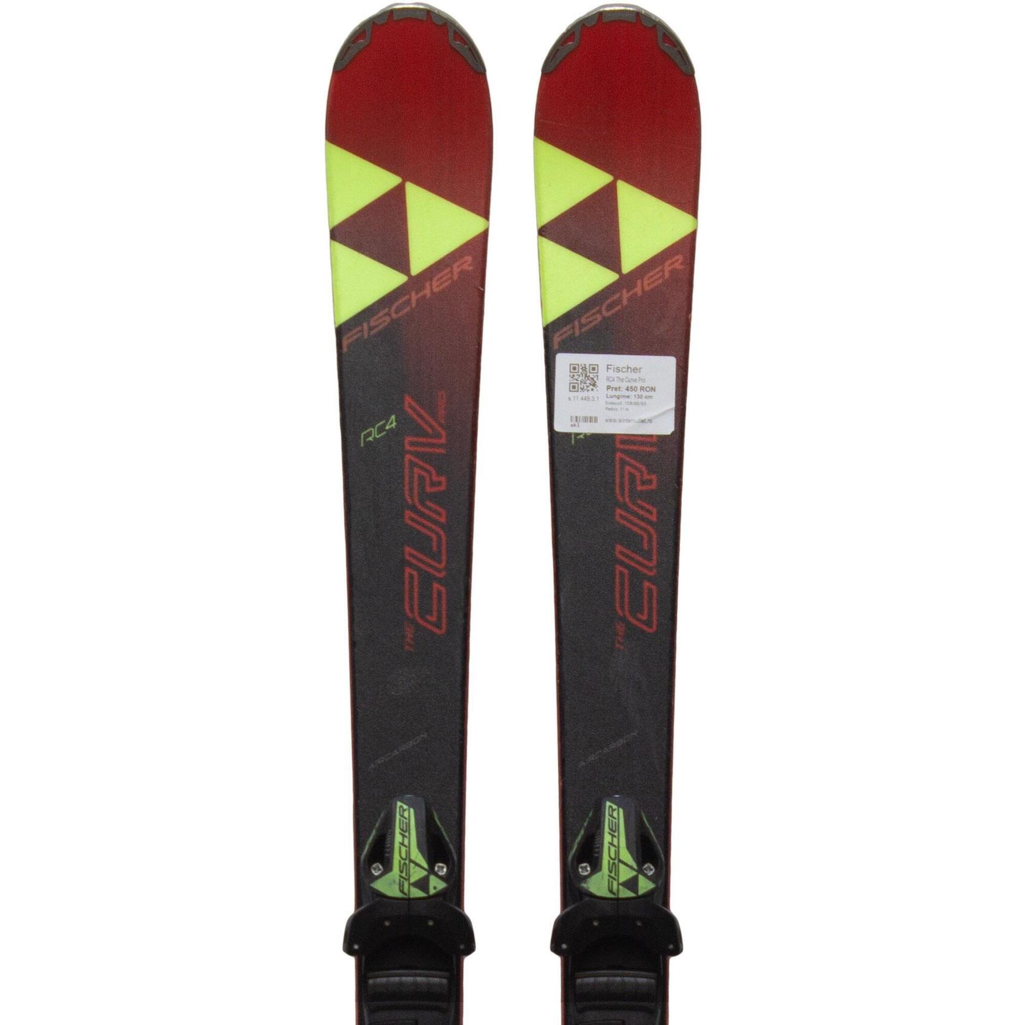 Second Life- Narty FISCHER RC4 The Curve Pro, 130 cm - Stan dobry