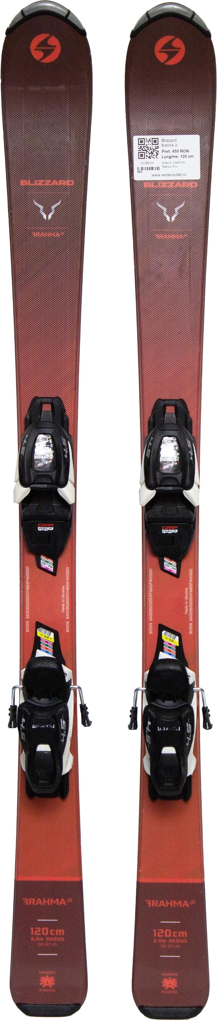 Skis d'occasion - BLIZZARD Brahma Jr., 130 cm, Très bon état 2/4
