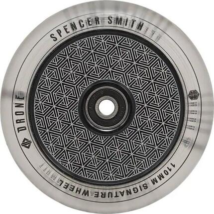 Drone Spencer Smith Stunt Scooter Rolle - 110mm - Clear Pu