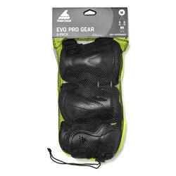 ROLLERBLADE Pack 3 protections EVO PRO GEAR Noir