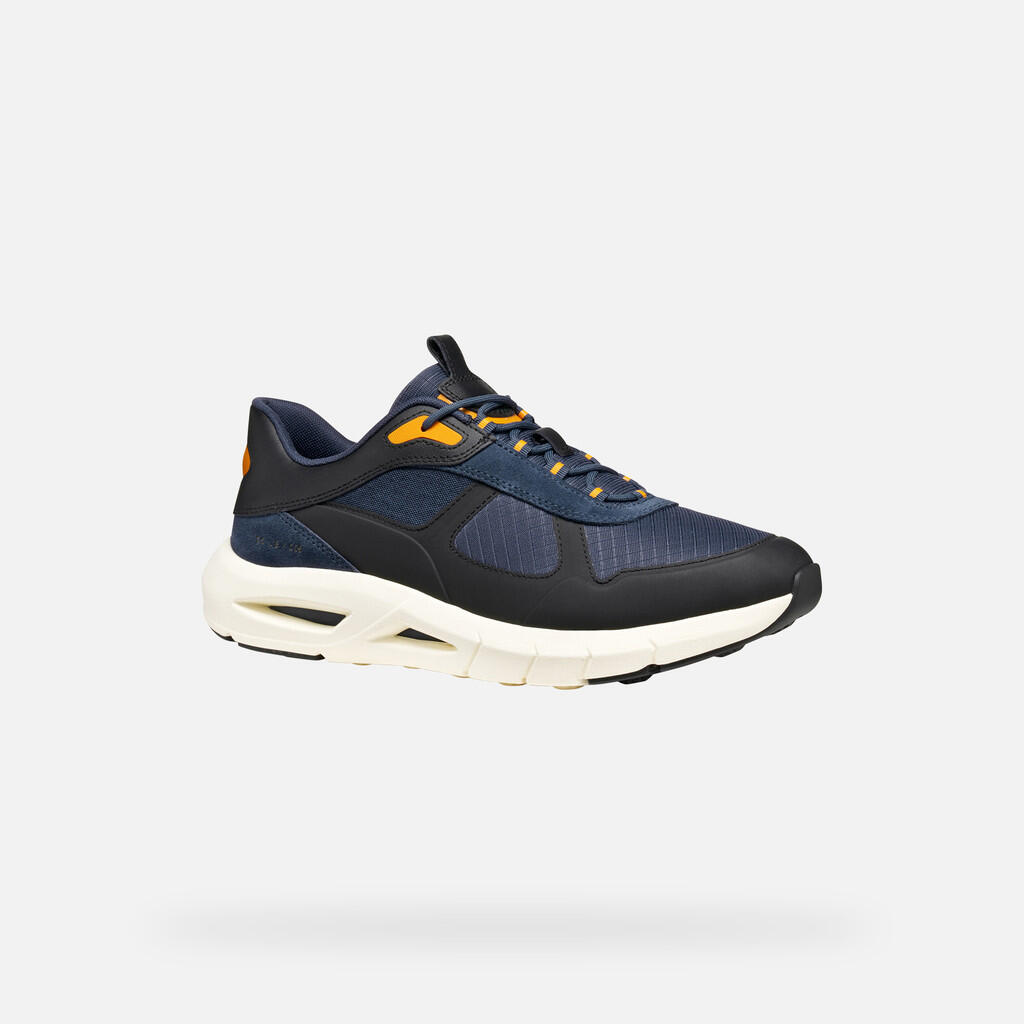 Baskets Homme U SPHERICA ECUB-5 Bleu Aviateur Foncé/Noir 3/7