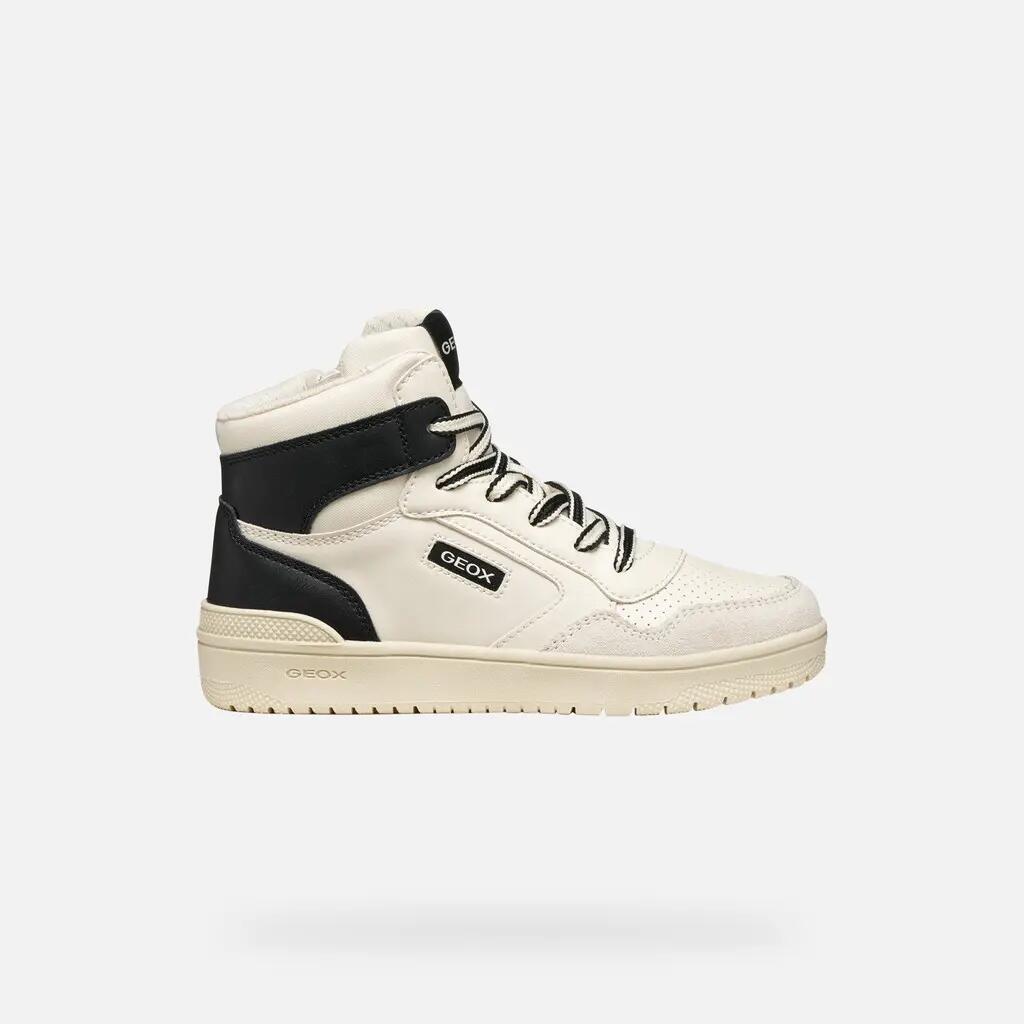 Baskets Garçon J WASHIBA BOY Blanc/Noir 2/7