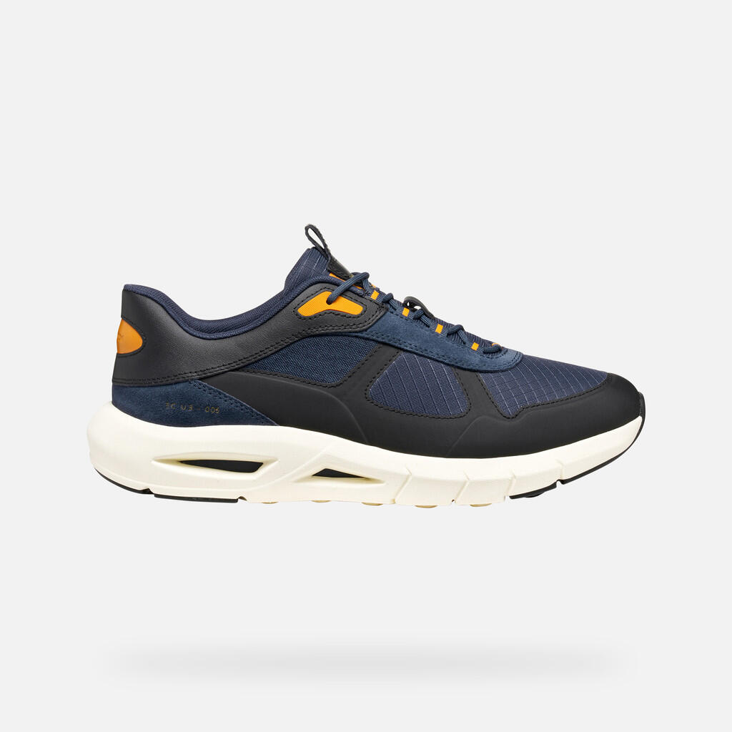 Baskets Homme U SPHERICA ECUB-5 Bleu Aviateur Foncé/Noir 2/7