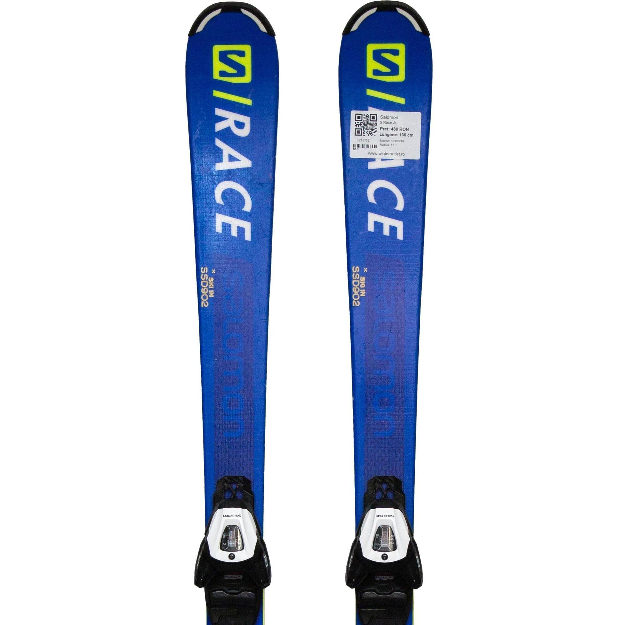 Second Life- Narty SALOMON S Race Jr., 130 cm- Stan bardzo dobry