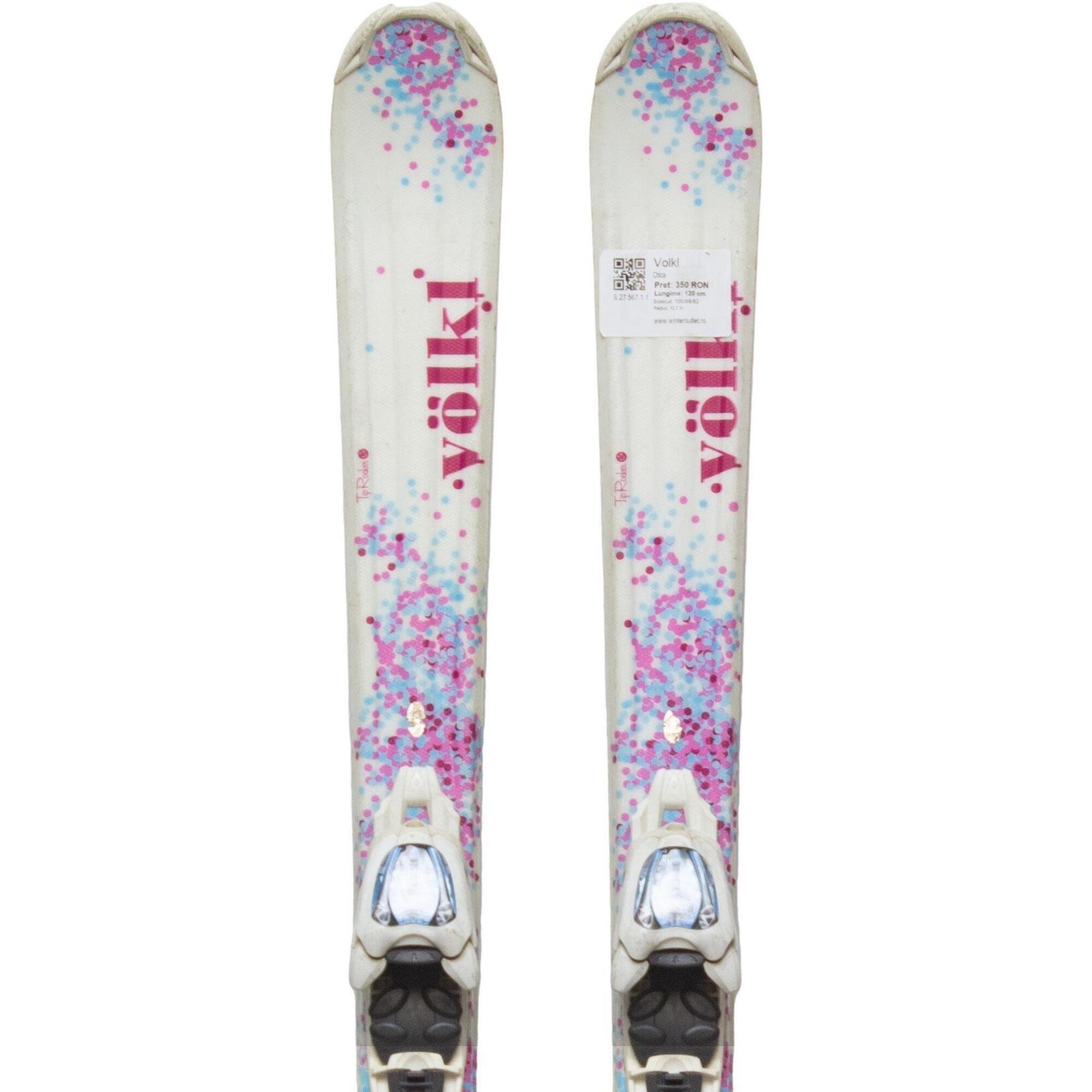 Second Life- Narty VOLKL Chica, 120 cm - Stan bardzo dobry