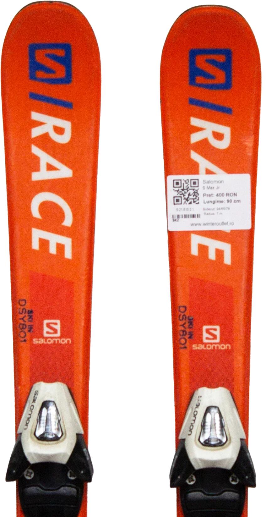 SALOMON Skis d'occasion - SALOMON S Max Jr, 80 cm, Très bon état