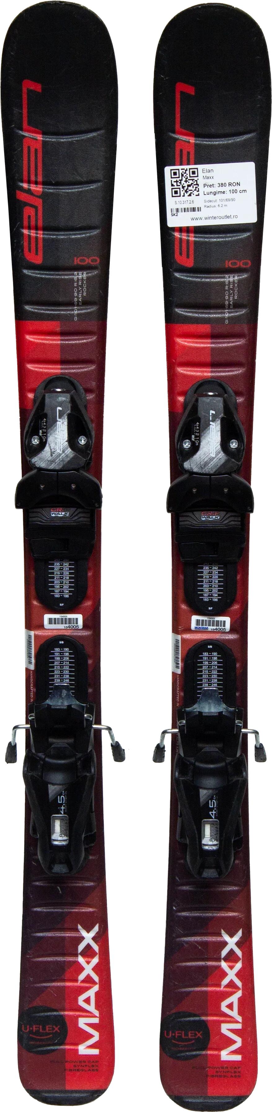 Skis d'occasion - ELAN Maxx, 100 cm, Très bon état 2/4