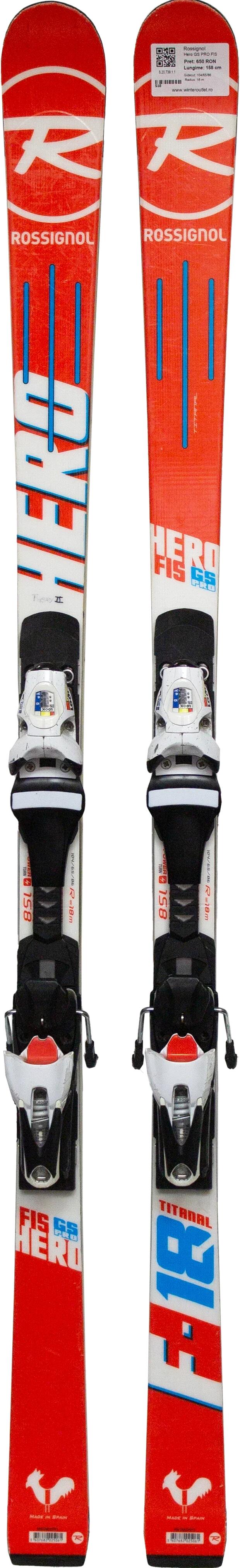 Refurbished - Ski Rossignol Hero GS PRO FIS 158cm 2/5