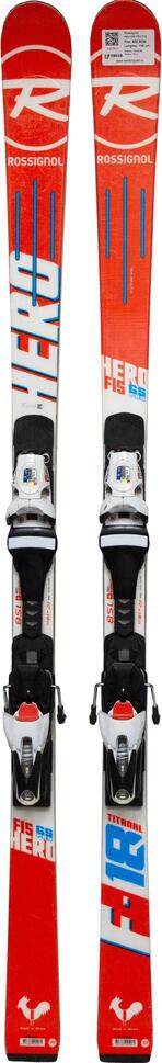 Second Life- Narty ROSSIGNOL Hero GS PRO FIS, 158 cm - Stan bardzo dobry