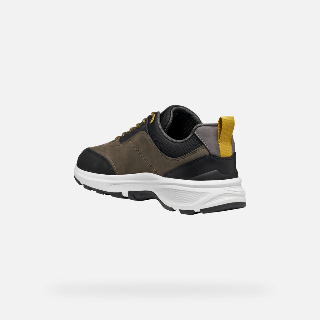 Baskets Homme SENALES ABX MAN Vert Militaire/Noir 6/7