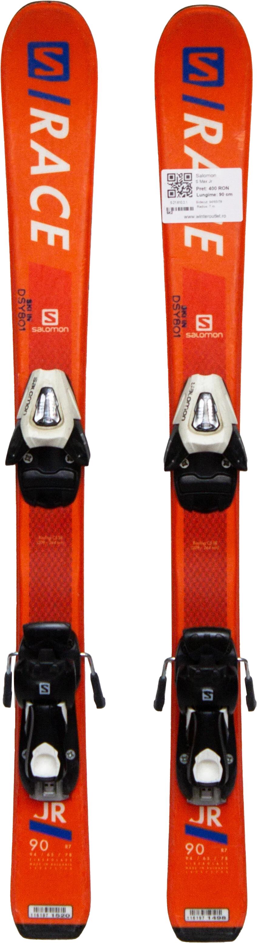 Skis d'occasion - SALOMON S Max Jr, 80 cm, Très bon état 2/4