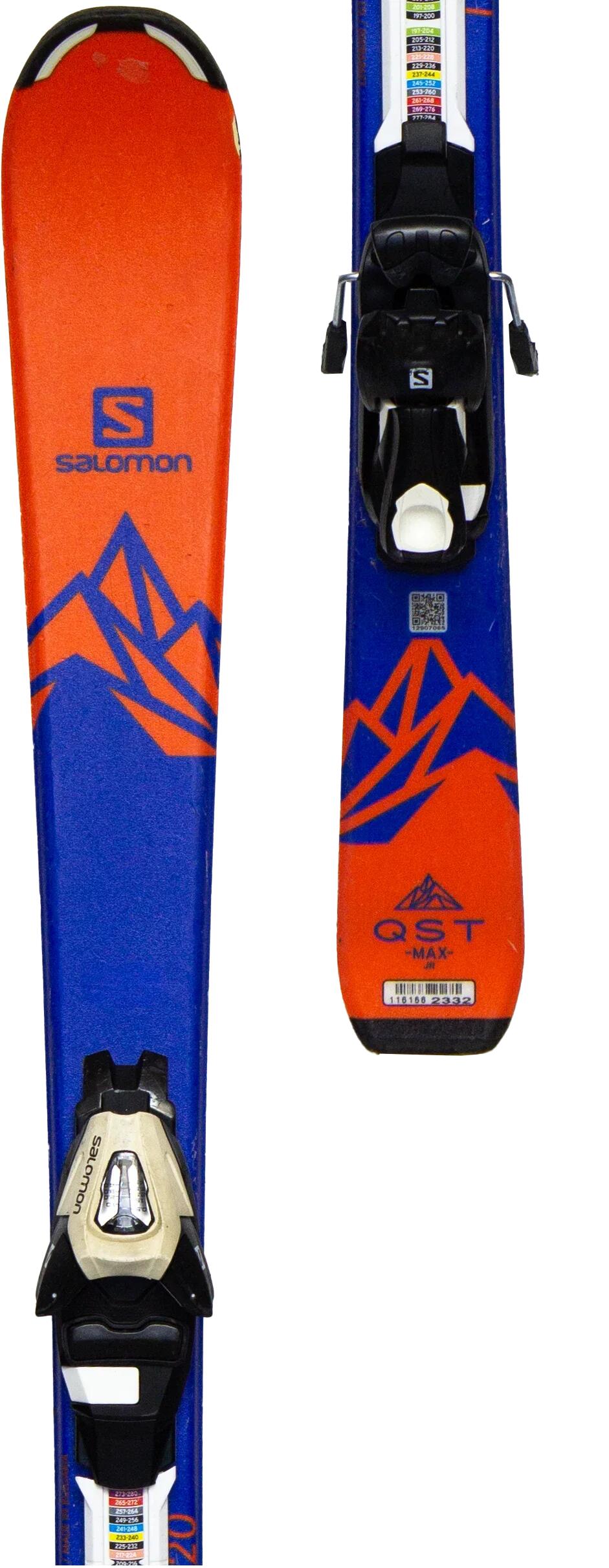 Reconditionné - Skis enfant Salomon QST Max Jr 90cm 3/5