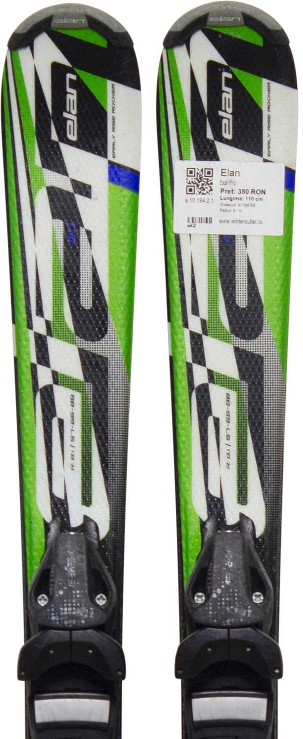 ELAN Skis d'occasion - ELAN Exar Pro, 110 cm, Très bon état