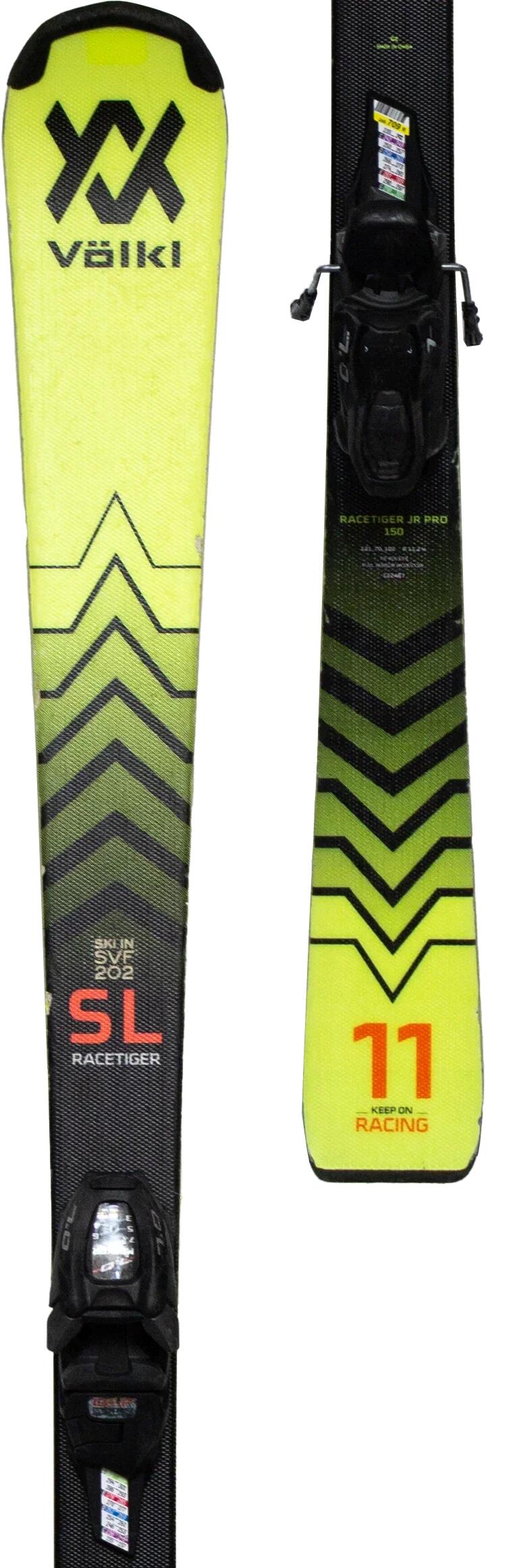 Refurbished - Ski Volkl Racetiger SL PRO Jr. 160cm 3/5