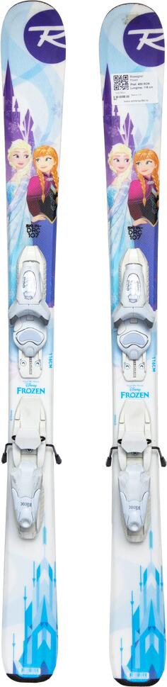 Używane narty - ROSSIGNOL Frozen, 122 cm, stan bardzo dobry