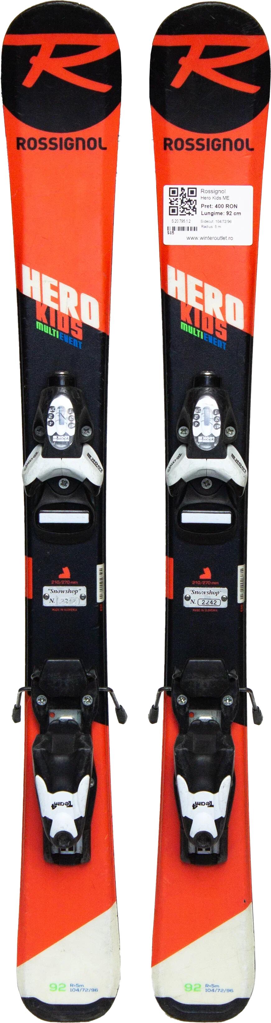 Refurbished - Ski Rossignol Hero Kids ME 92cm 2/5