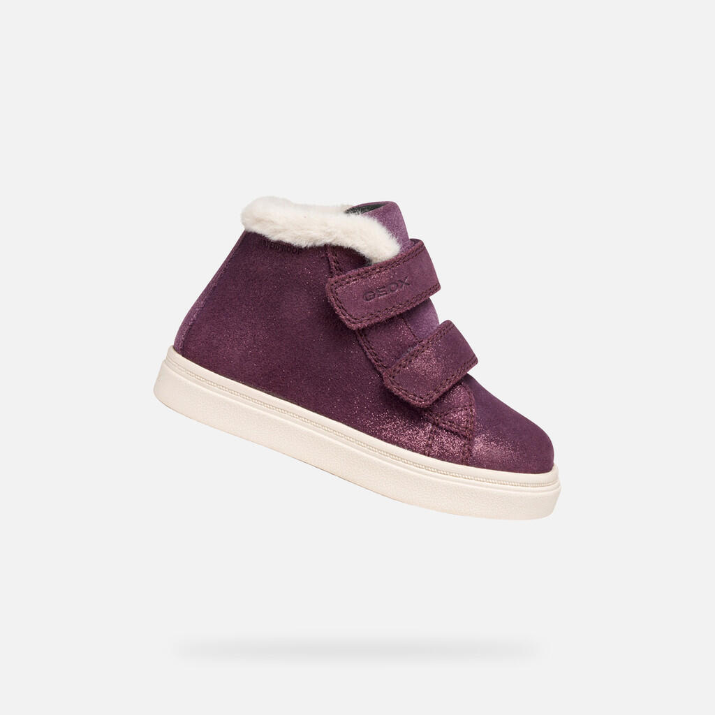 Geox - Baskets Bébé Fille B Nashik Girl Wpf Violet - Chaussures De Sport - Violet - Decathlon