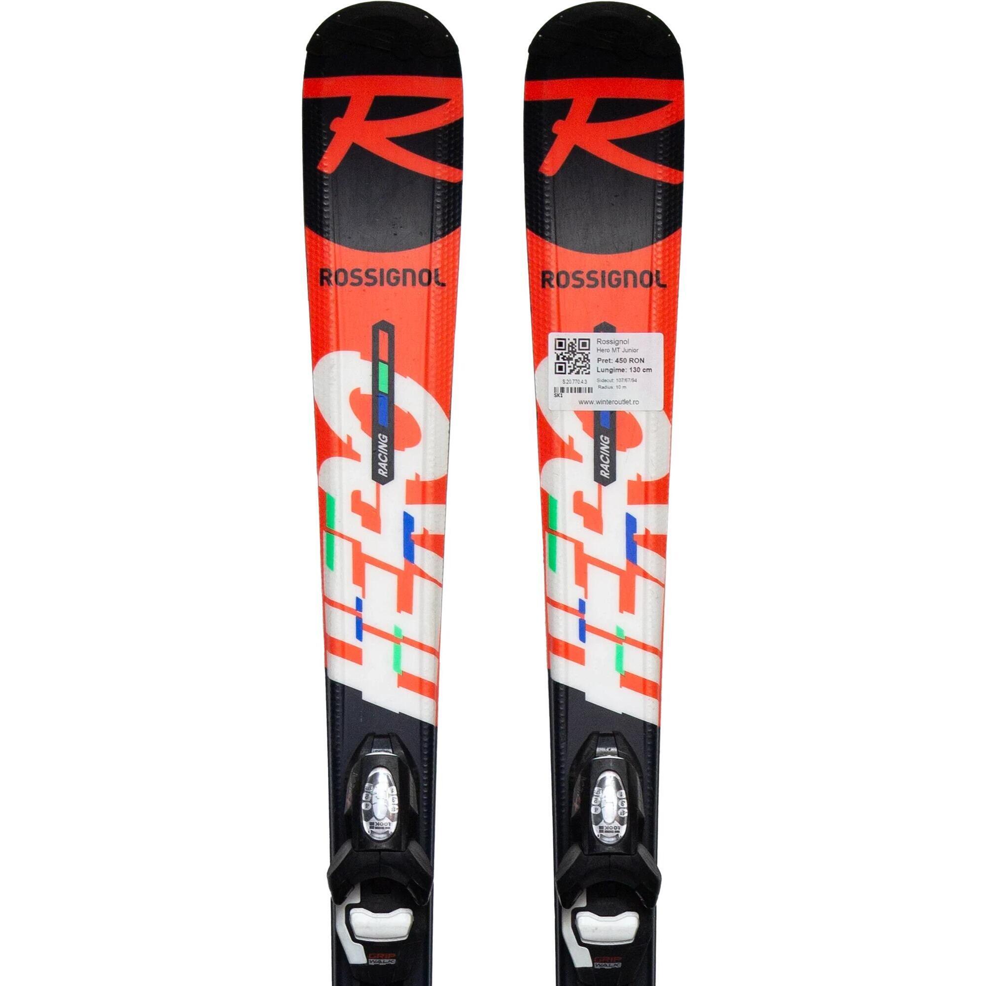 Second Life- Narty ROSSIGNOL Hero MT Junior, 140 cm- Stan bardzo dobry