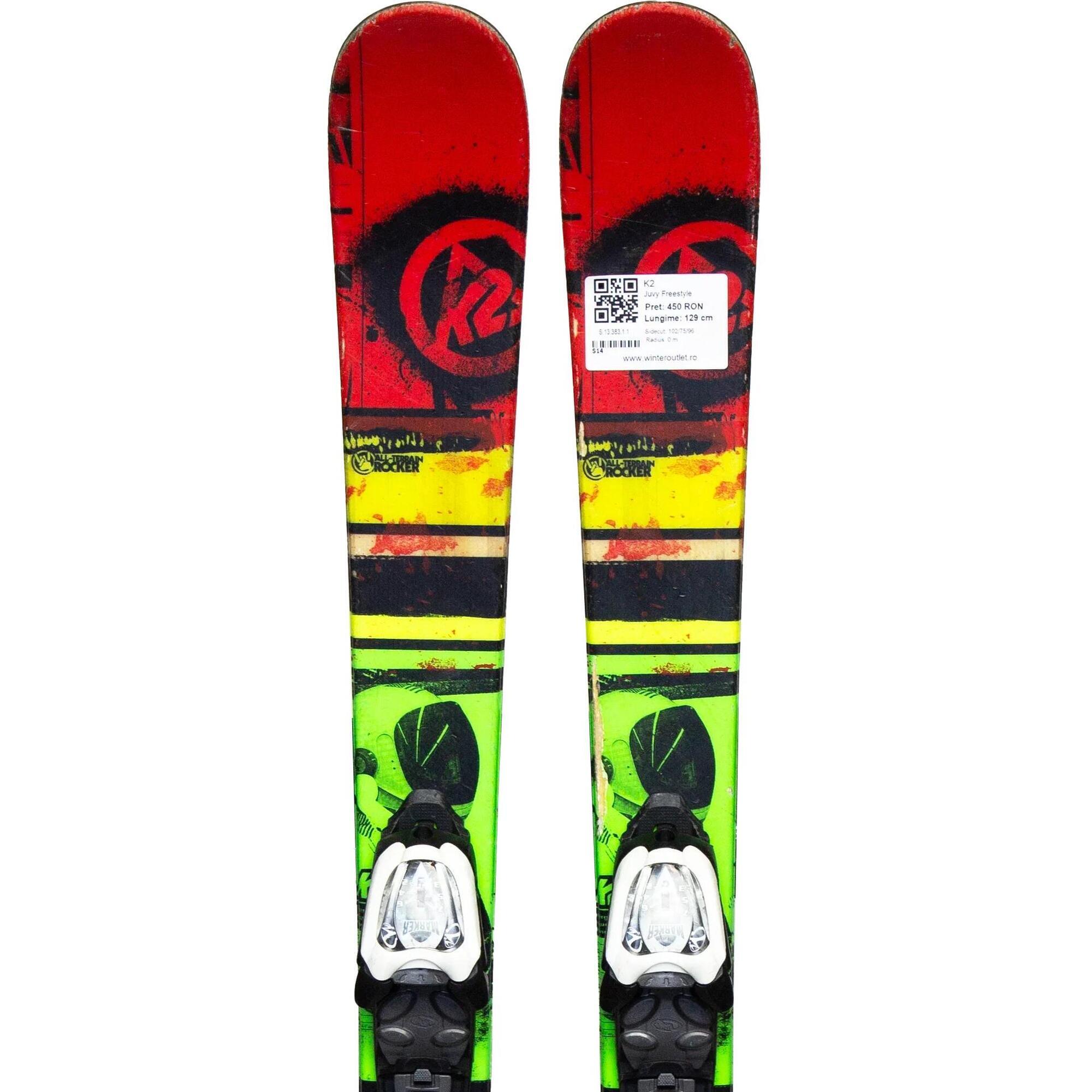 K2 2ND LIFE - K2 Juvy Freestyle, 129 cm, Dobrý stav