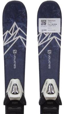 Gebruikte ski's - salomon qst max jr, 80 cm, zeer goede staat