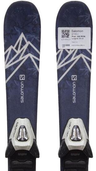 Gebruikte ski's - SALOMON QST MAX Jr, 80 cm, Zeer goede staat