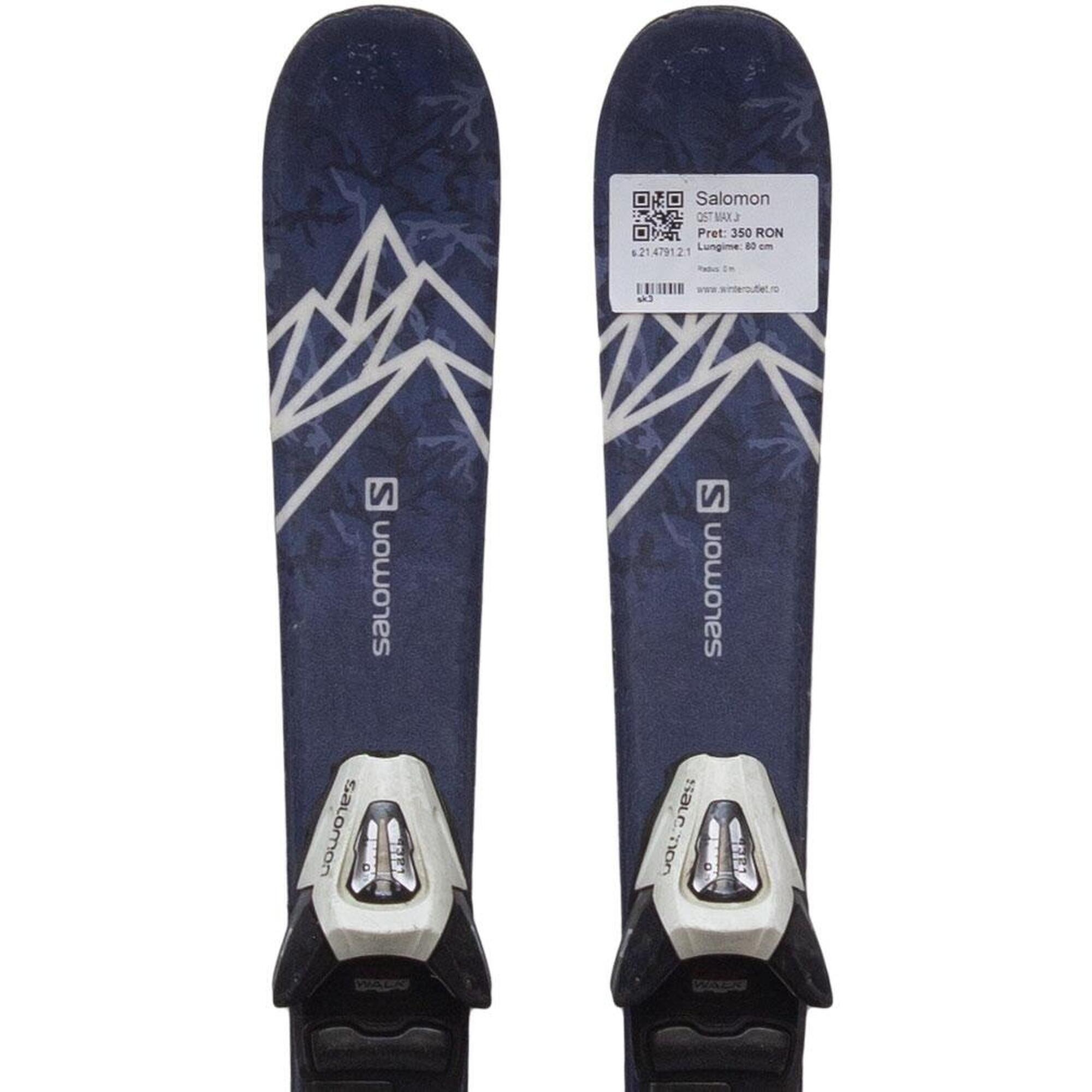 SALOMON 2ND LIFE - SALOMON QST MAX Jr, 80 cm, Velmi dobrý stav