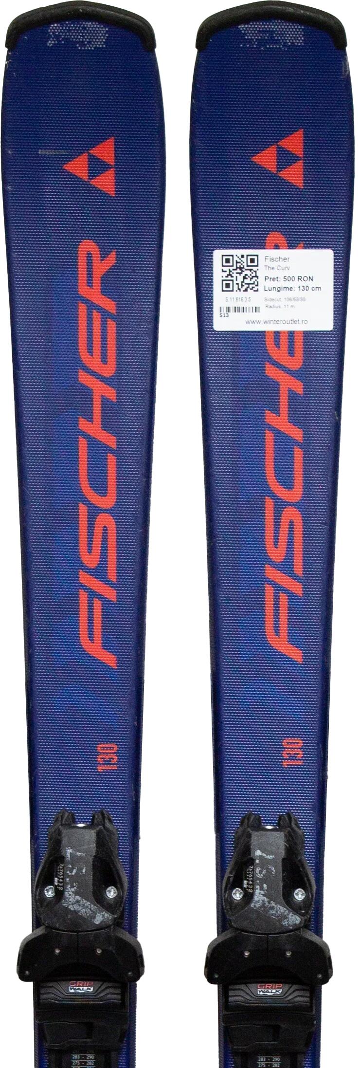FISCHER Skis d'occasion - FISCHER The Curv, 120 cm, Très bon état