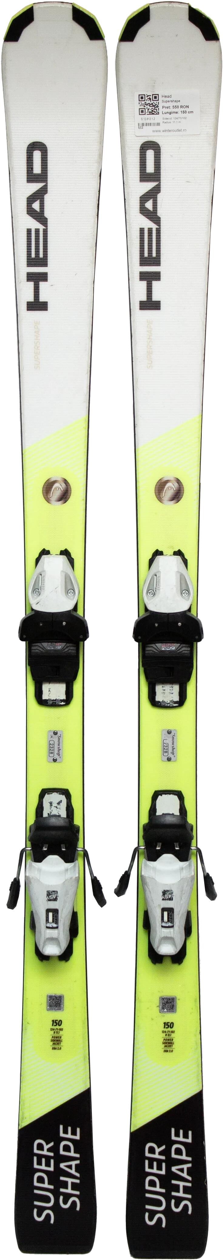 Reconditionné - Skis Head Supershape 150cm 2/5