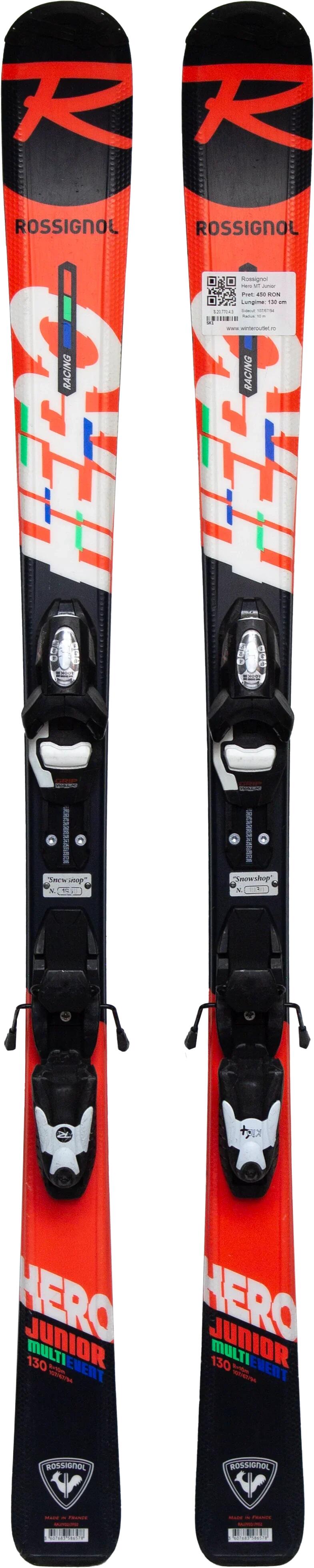 Refurbished - Ski Rossignol Hero MT Junior 130cm 2/5